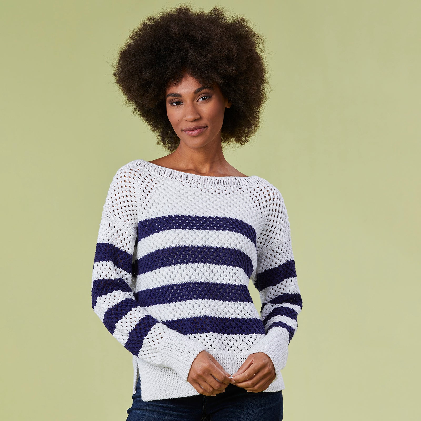 Tahki Yarns Hilton Head Pullover Knitting Pattern