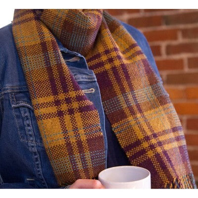 Valley Yarns #99 Golden Plum Tartan