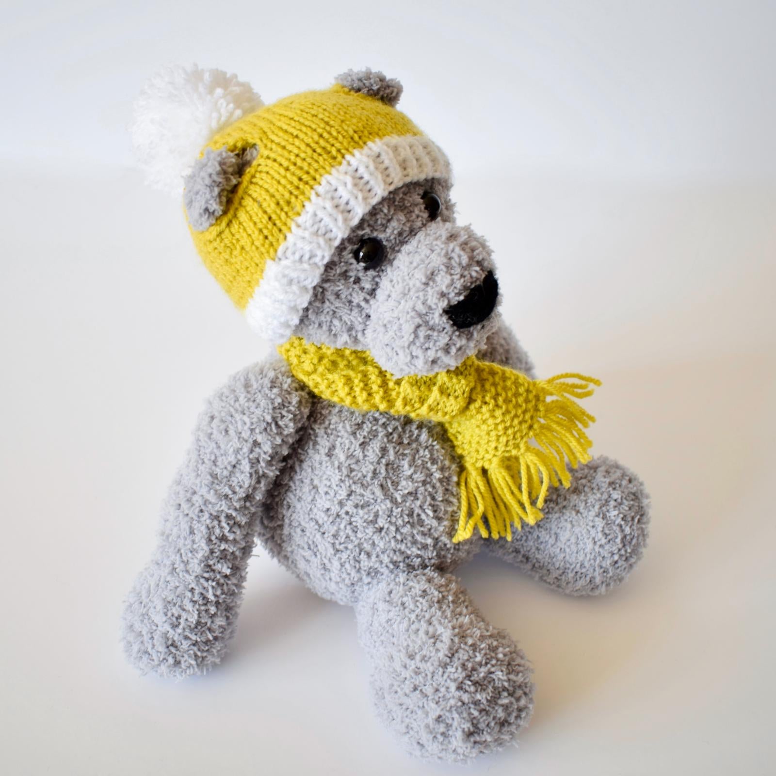 Honey Hat and Scarf
