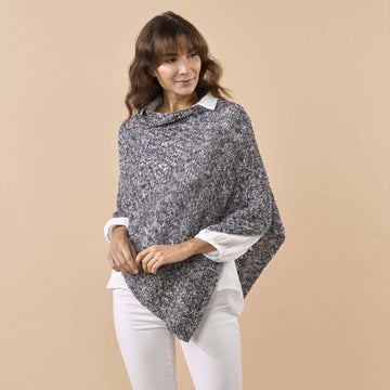 Tahki Yarns Corolla Poncho Knitting Pattern