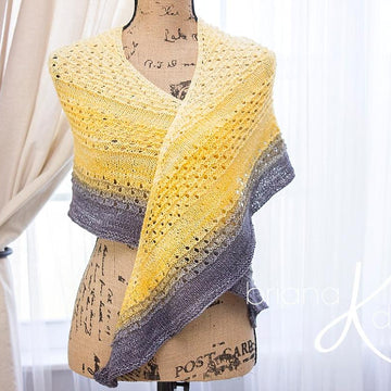 Dawn to Dusk Knit Shawl