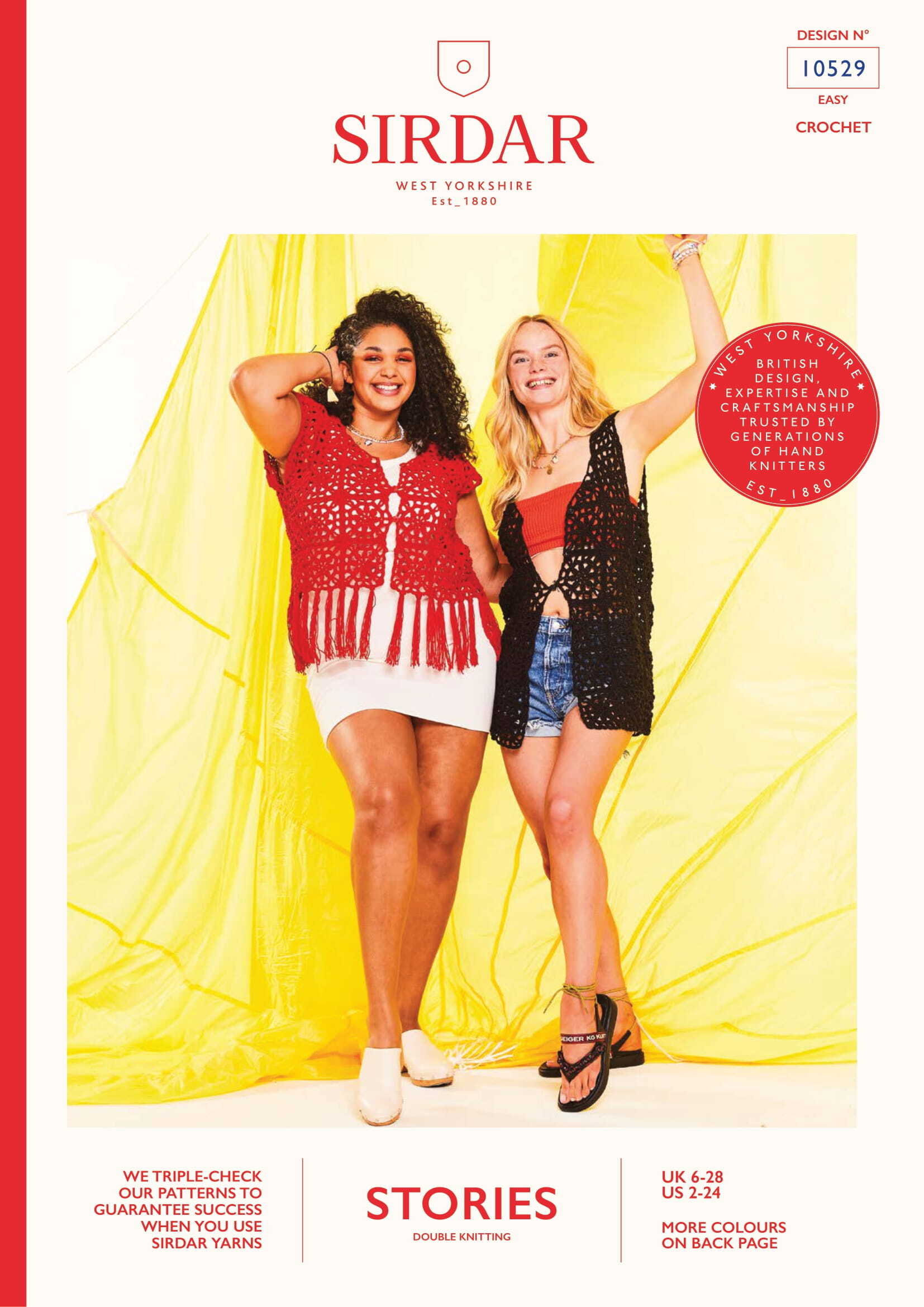 Sirdar Fringe Benefits Vest Top Crochet Pattern