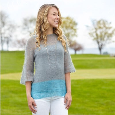 Valley Yarns Selma Pullover Knitting Pattern