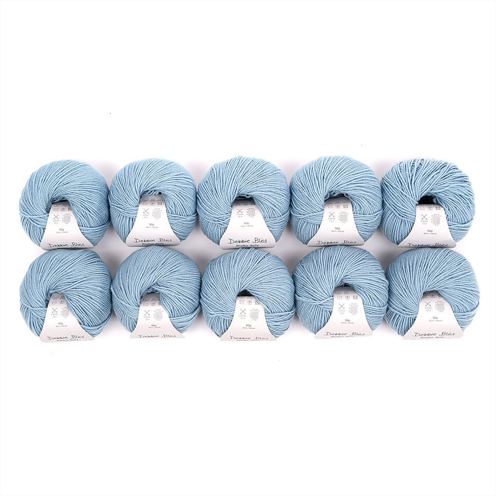 Debbie Bliss Rialto 4 Ply 10 Ball Value Pack Yarn - Merino Wool 4 Ply