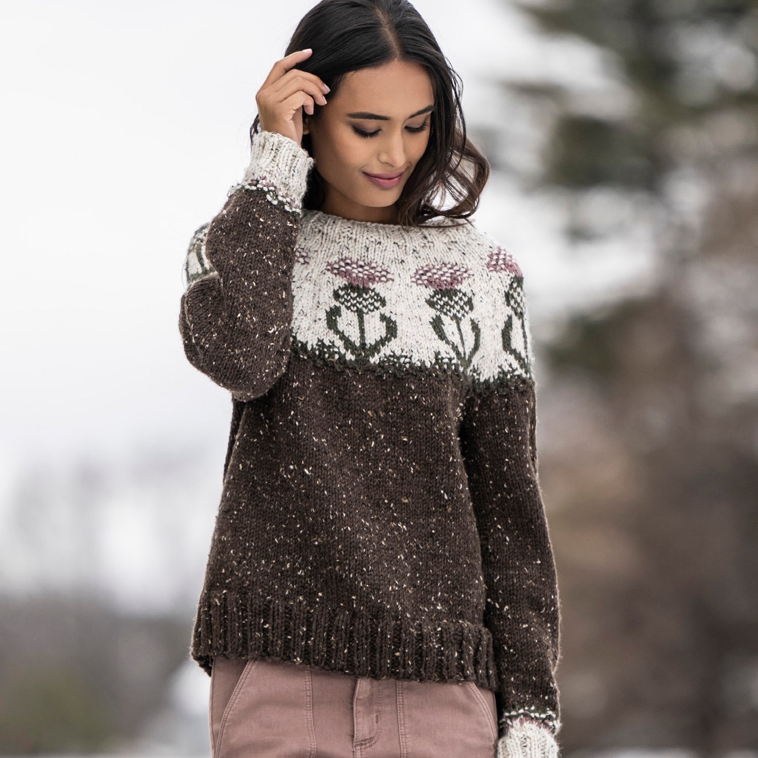 Blue Sky Fibers Islington Jumper Knitting Pattern