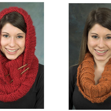 Ribbed Cowl in Plymouth Baby Alpaca Grande - F297 - PDF