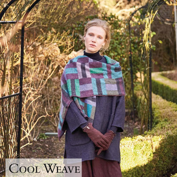 Rowan Cool Weave Wrap Knitting Pattern