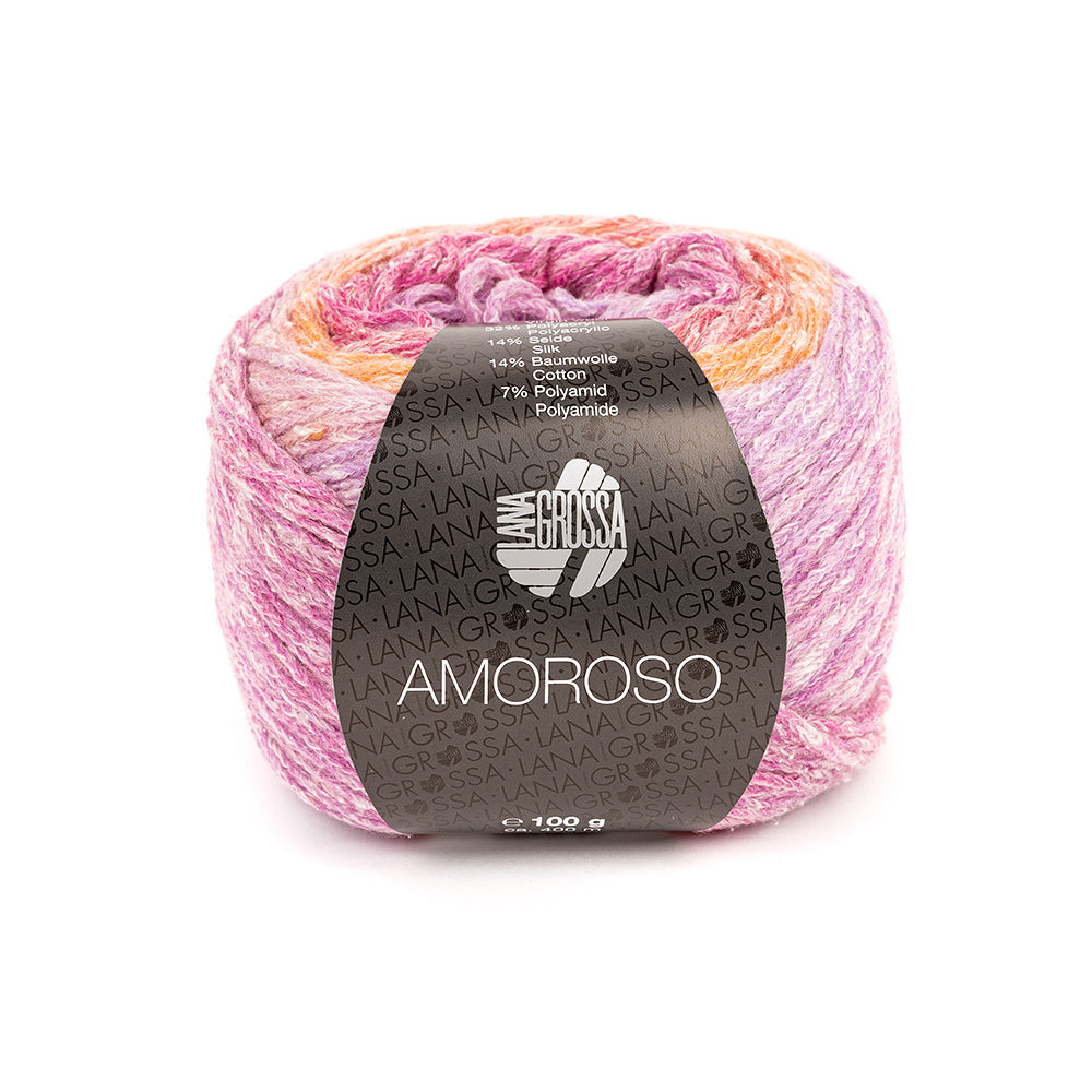 Lana Grossa Amoroso Yarn - Wool Worsted