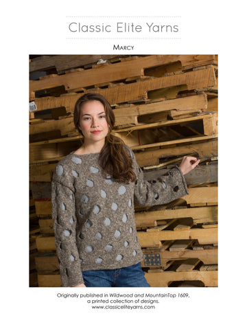 Classic Elite Yarns Marcy Jumper Knitting Pattern