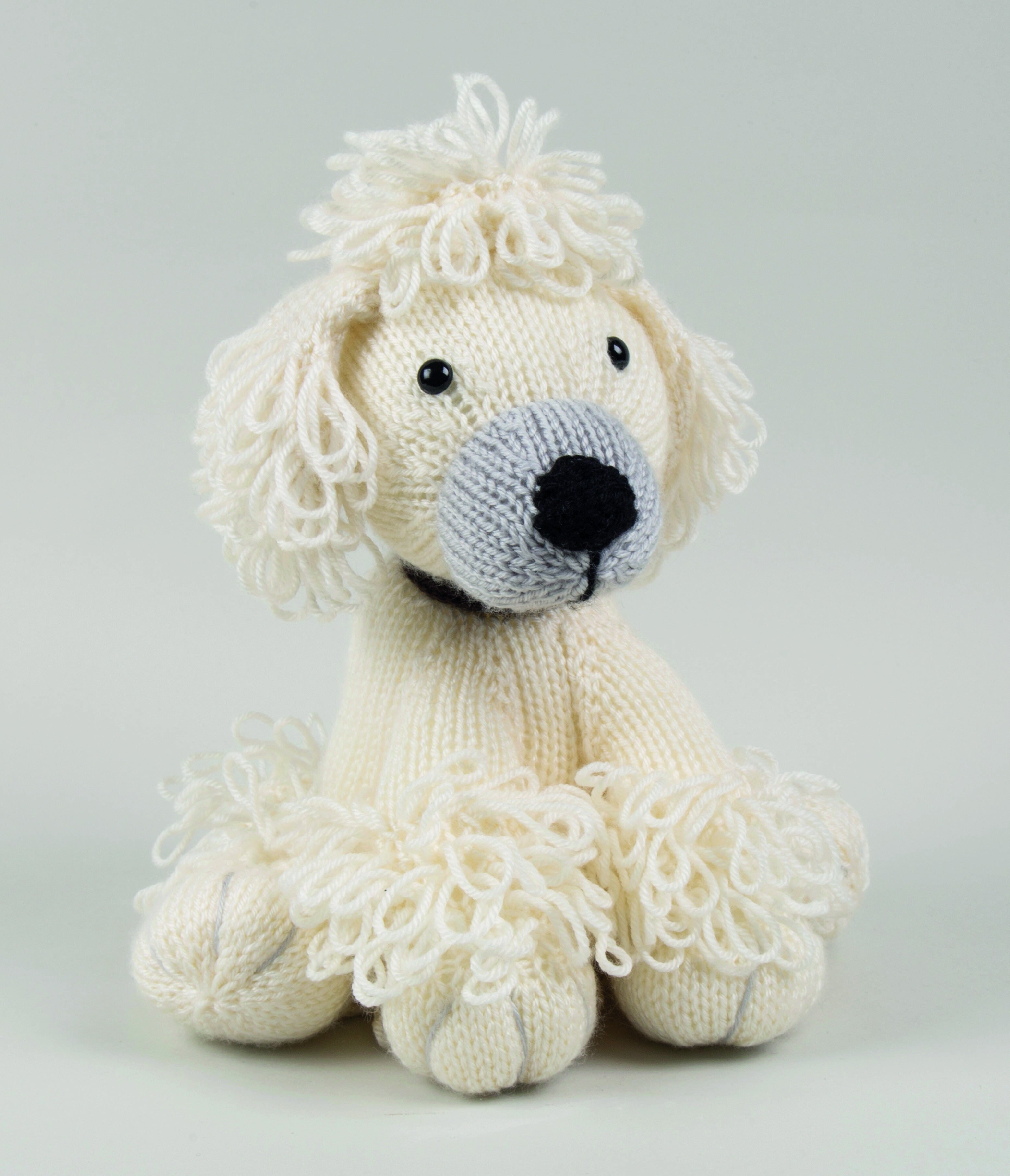 Deramores Poodle, Pug & Rottweiler Toy Knitting Pattern