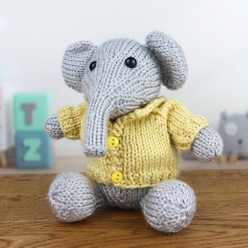 Deramores Elephant Deramores Studio DK Toy Knitting Pattern