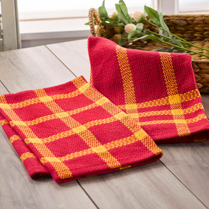 Valley Yarns #193 Firefinch Towels