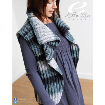 Ella Rae Ribbed Vest Knitting Pattern