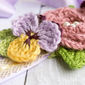 April Flowers Headband/Hair Accessory