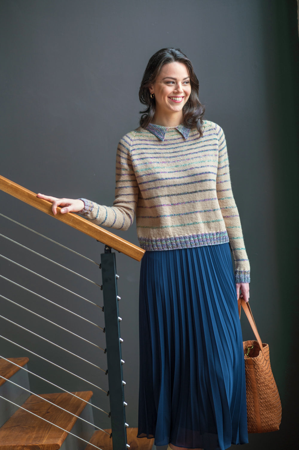 Blondin Sweater in Berroco Spree PDF