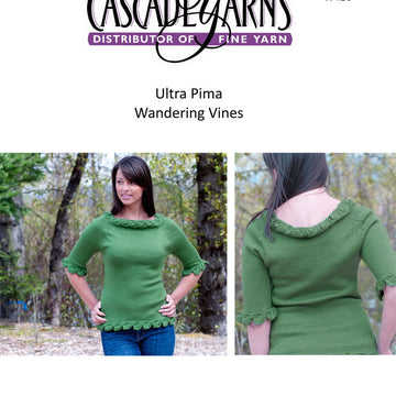 Wandering Vines Top Knitting Pattern
