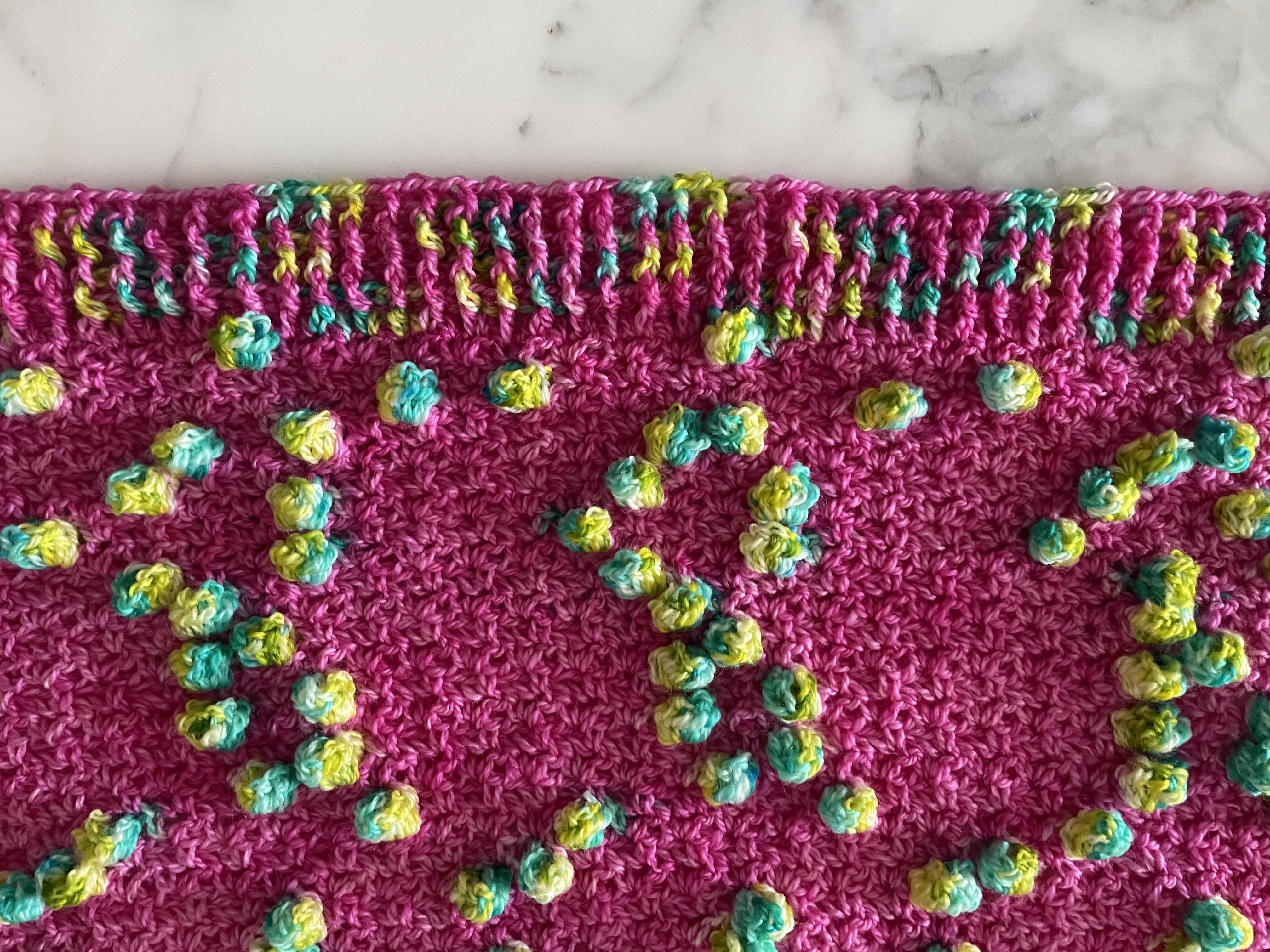 Playful Popcorn Scarf