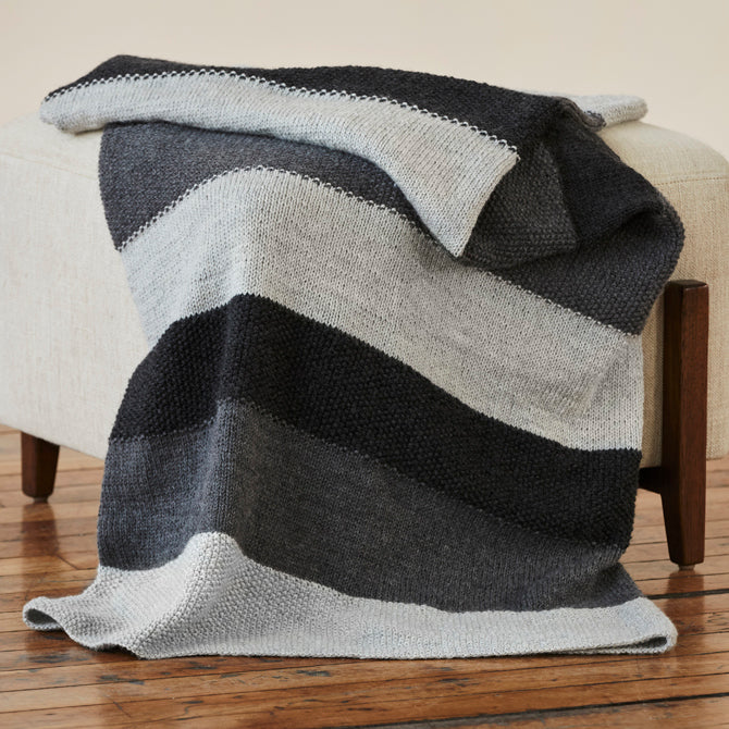 Tahki Yarns Pagosa Blanket Knitting Pattern