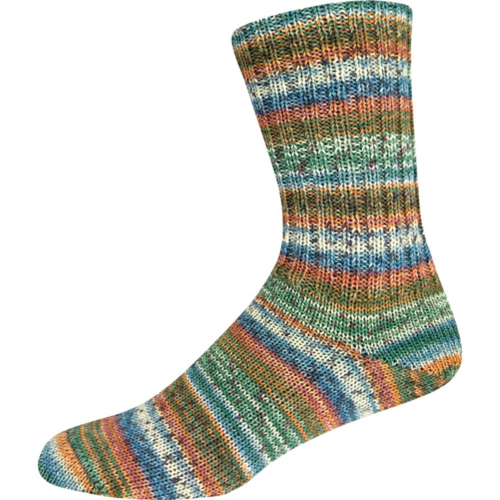OnLine Supersocke 355 Style - 4-Ply - Rio - Color Yarn - Superwash Wool