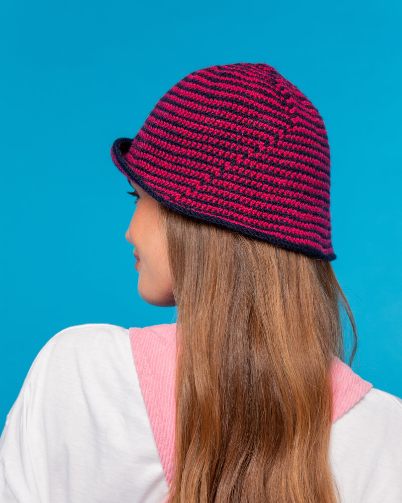 Paintbox Yarns Happy Camper Bucket Hat Crochet Pattern