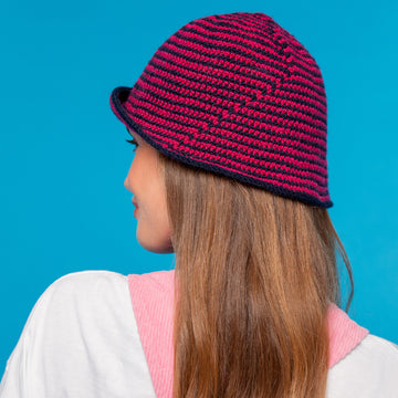 Paintbox Yarns Happy Camper Bucket Hat Crochet Pattern