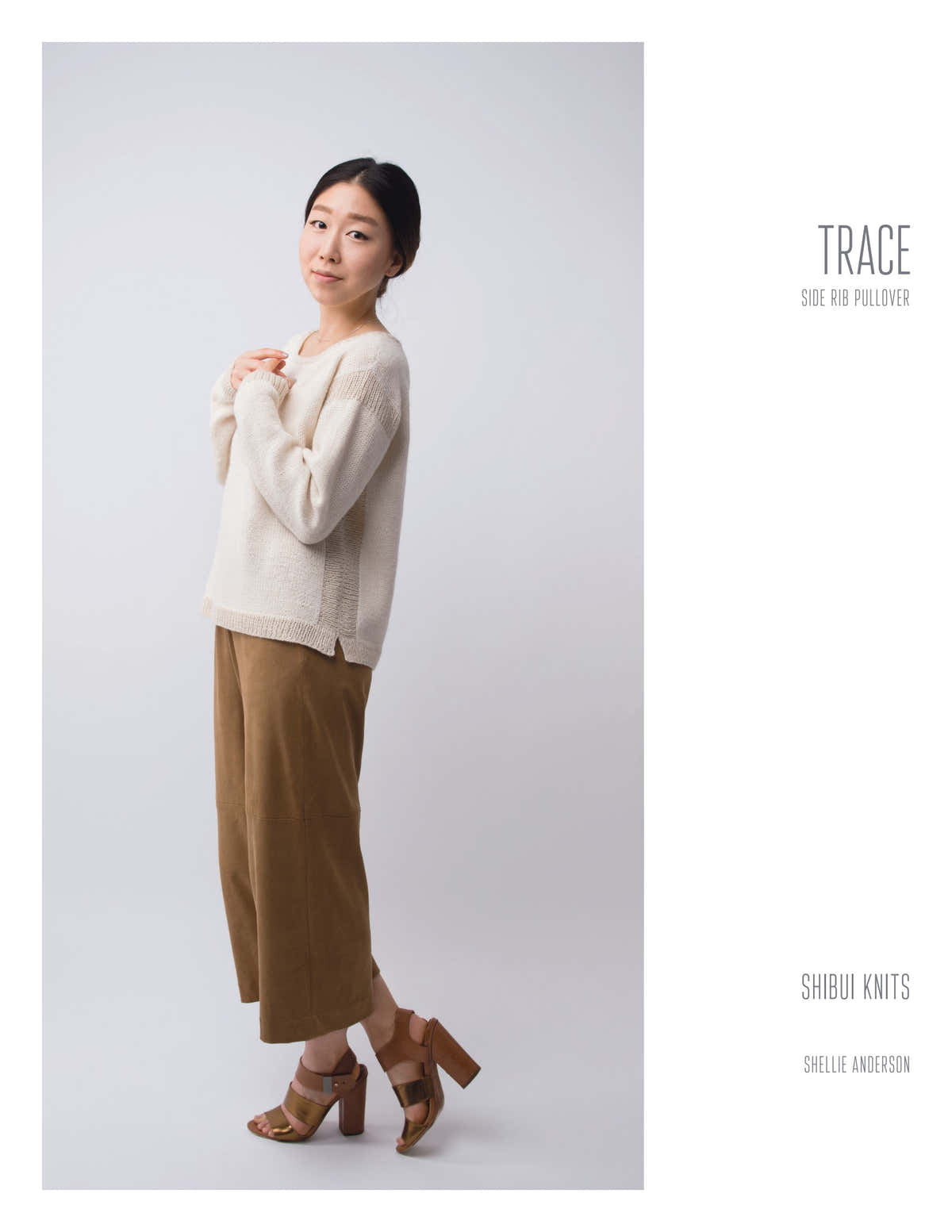 Shibui Knits Trace Jumper Knitting Pattern