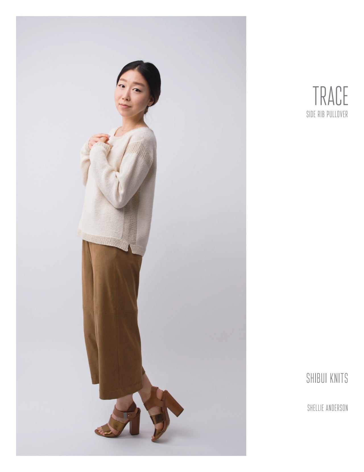 Shibui Knits Trace Jumper Knitting Pattern