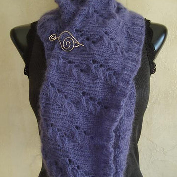 #104 Mohair Lace Mobius Cowl