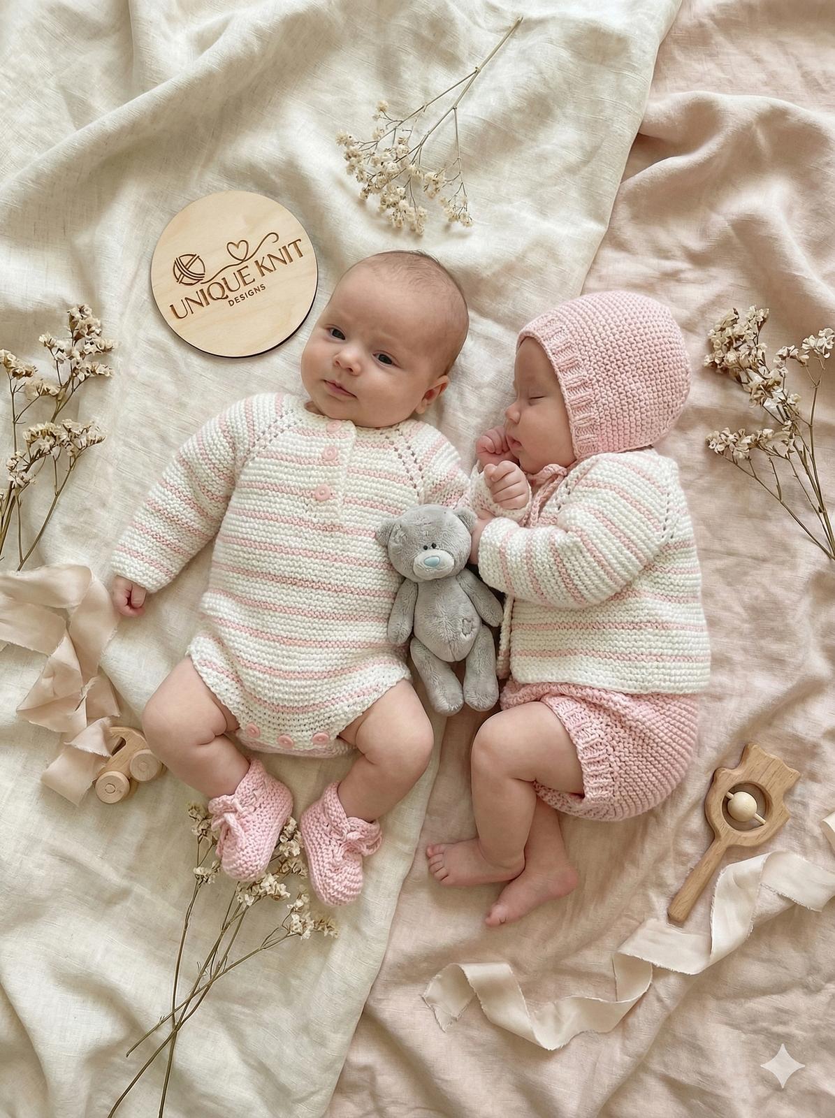 "Rose Petal" multi piece set