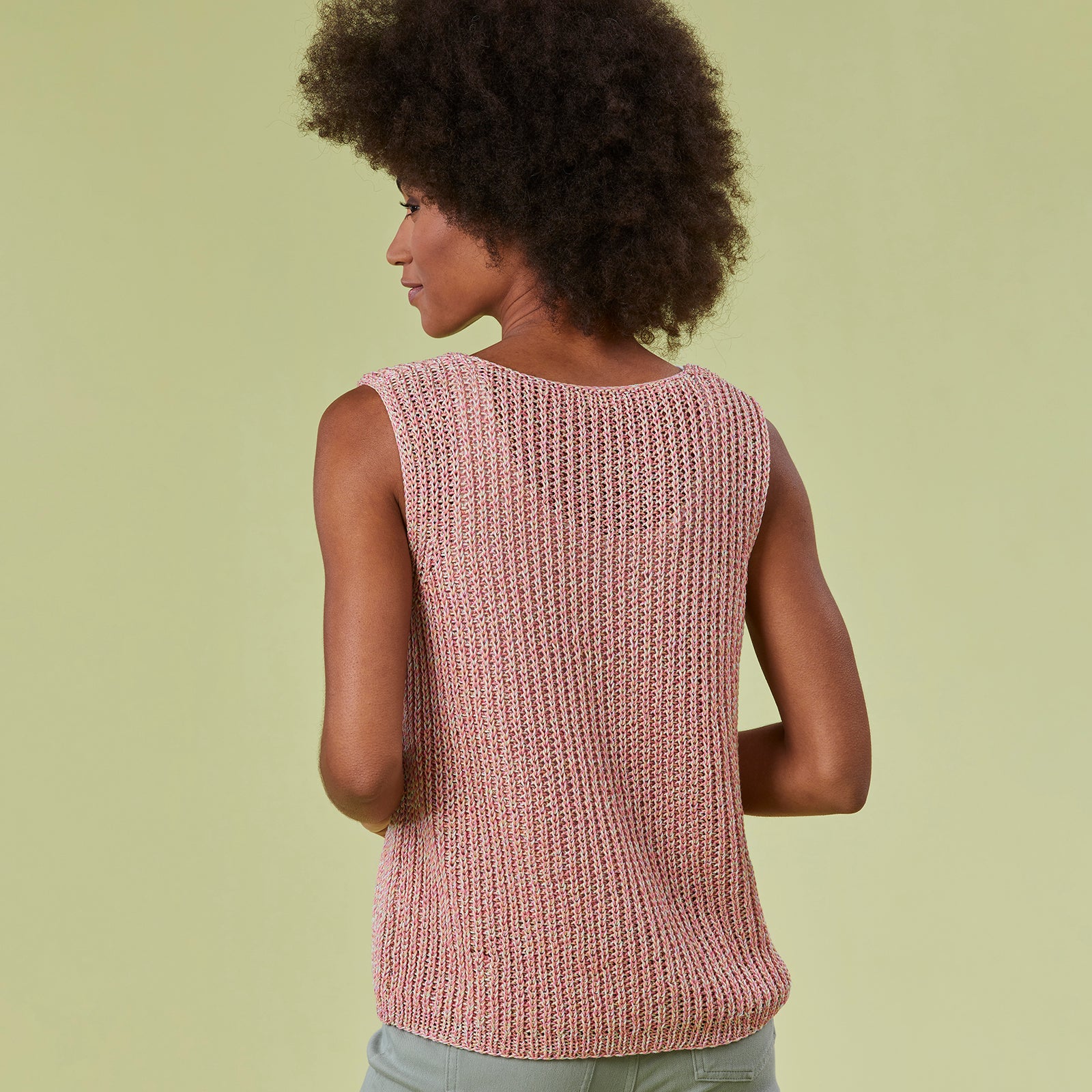 Tahki Yarns Bar Harbor Tank Knitting Pattern