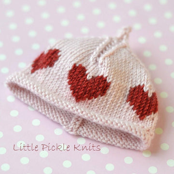 Baby beanie 'Little Hearts'