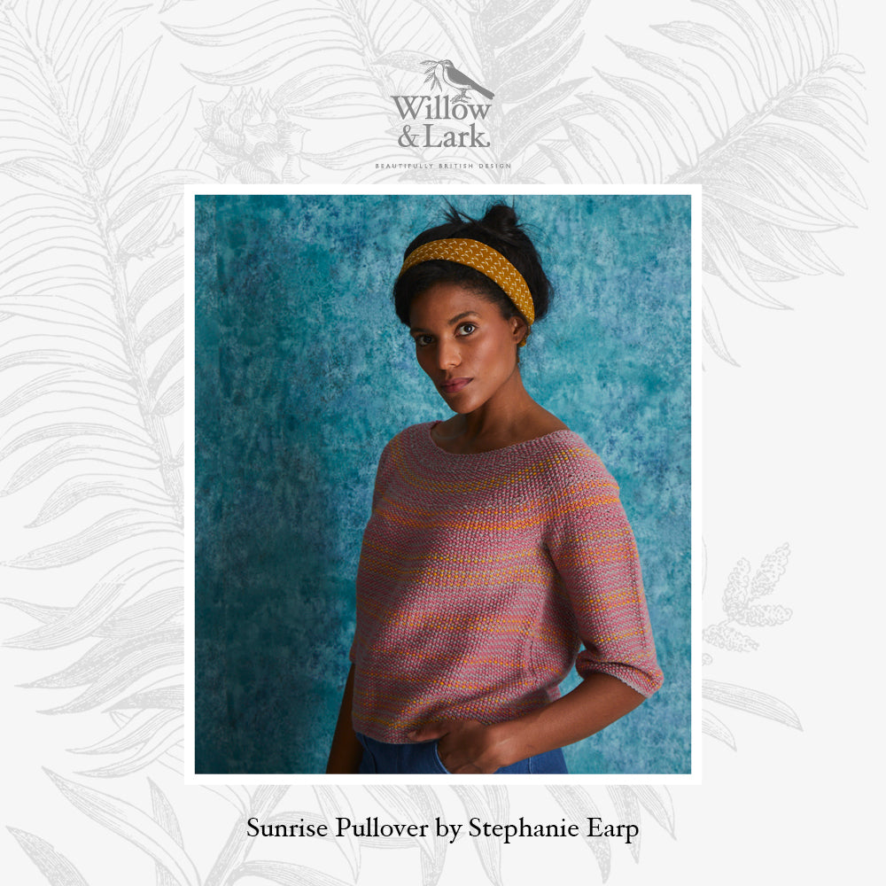 Willow & Lark Sunrise Pullover Knitting Pattern