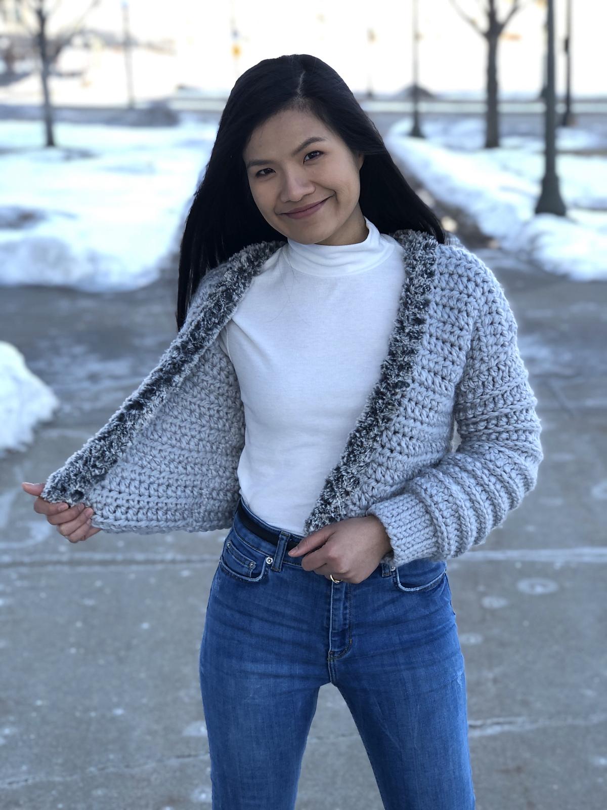 Uptown Crop Top Sweater