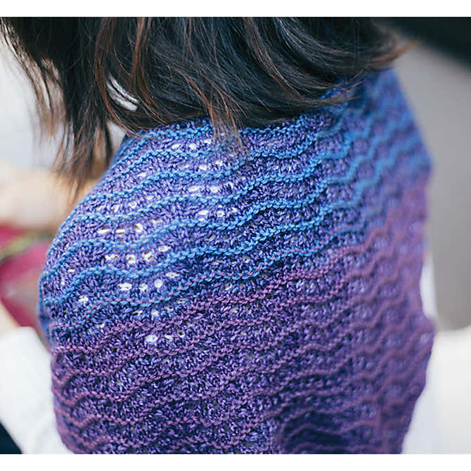 SweetGeorgia Attu Wrap Knitting Pattern