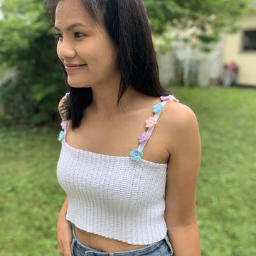 Flower Crop Top