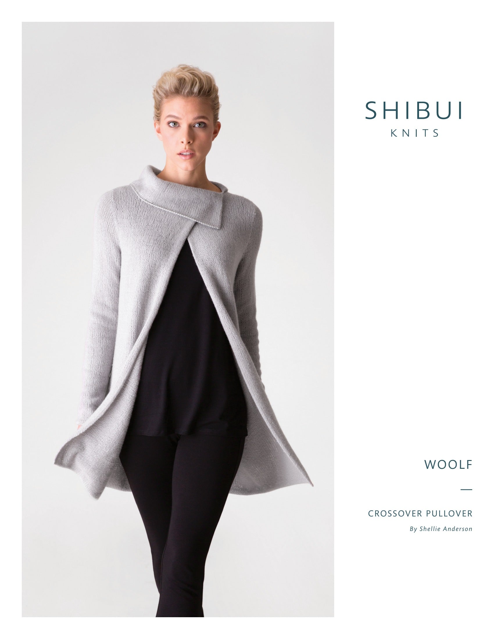 Shibui Knits Woolf Cardigan Knitting Pattern
