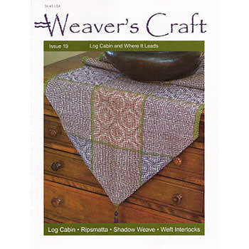 Weavers Craft Weaver's Craft Magazine - Log Cabin and Where It Leads (19)