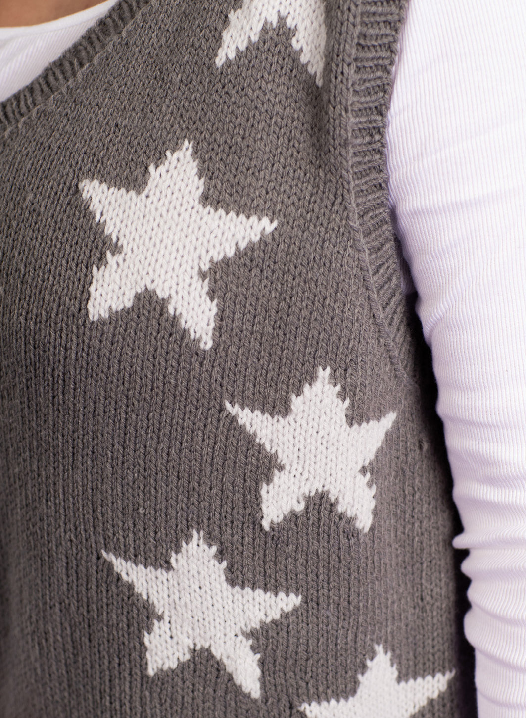 Paintbox Yarns Astro Vest Slipover Knitting Pattern