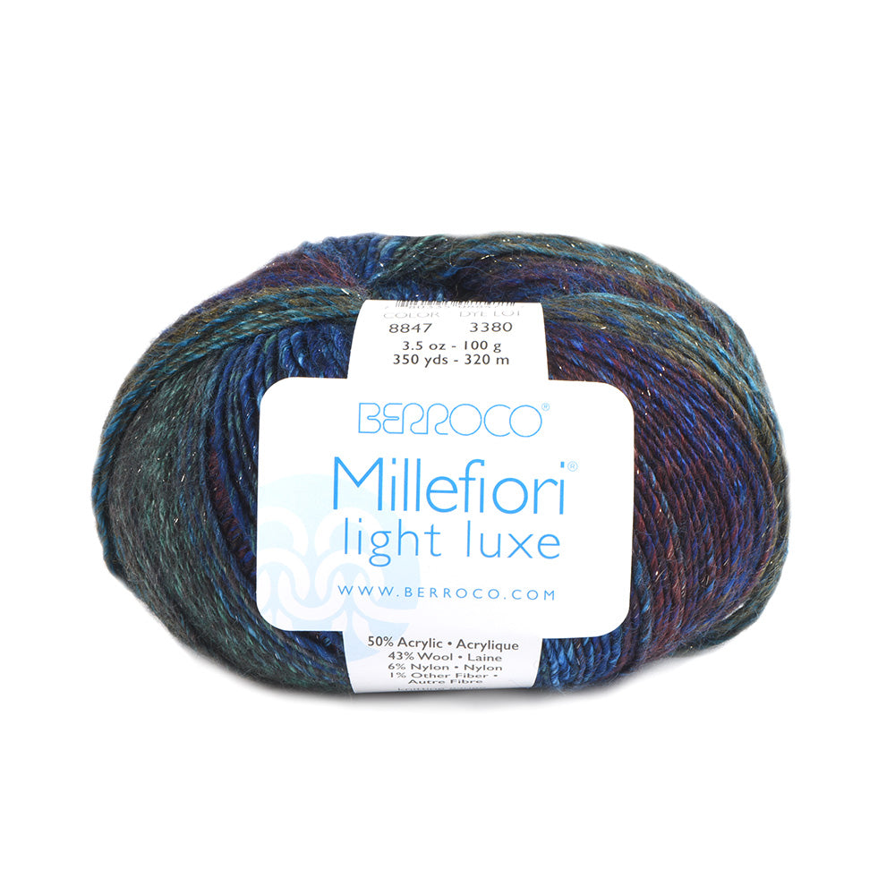 Berroco Millefiori Light Luxe Yarn - Acrylic Sport