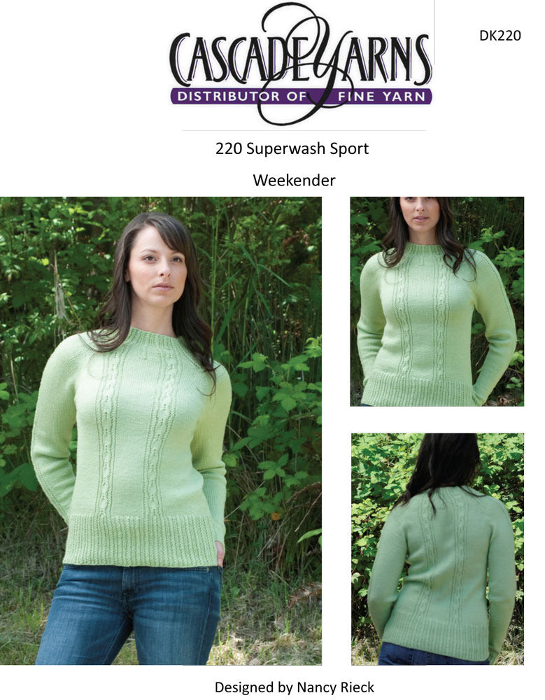 Cascade Yarns DK Weekender Jumper Knitting Pattern