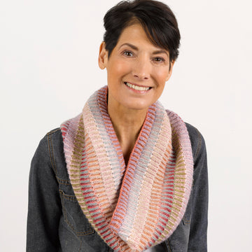Freia Fine Handpaints Sidestep Cowl Knitting Pattern