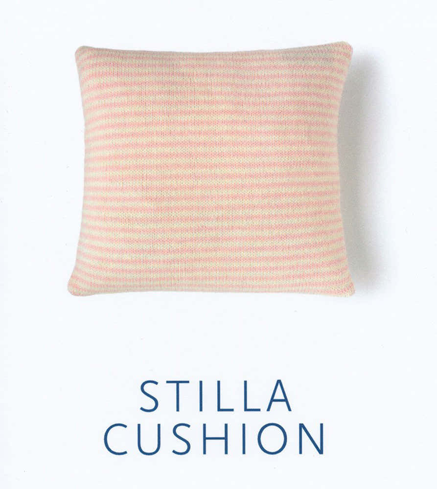 Stilla Cushion Cover Knitting Pattern