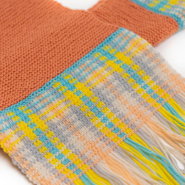 Paintbox Yarns Fun Fringed Scarf Knitting Pattern