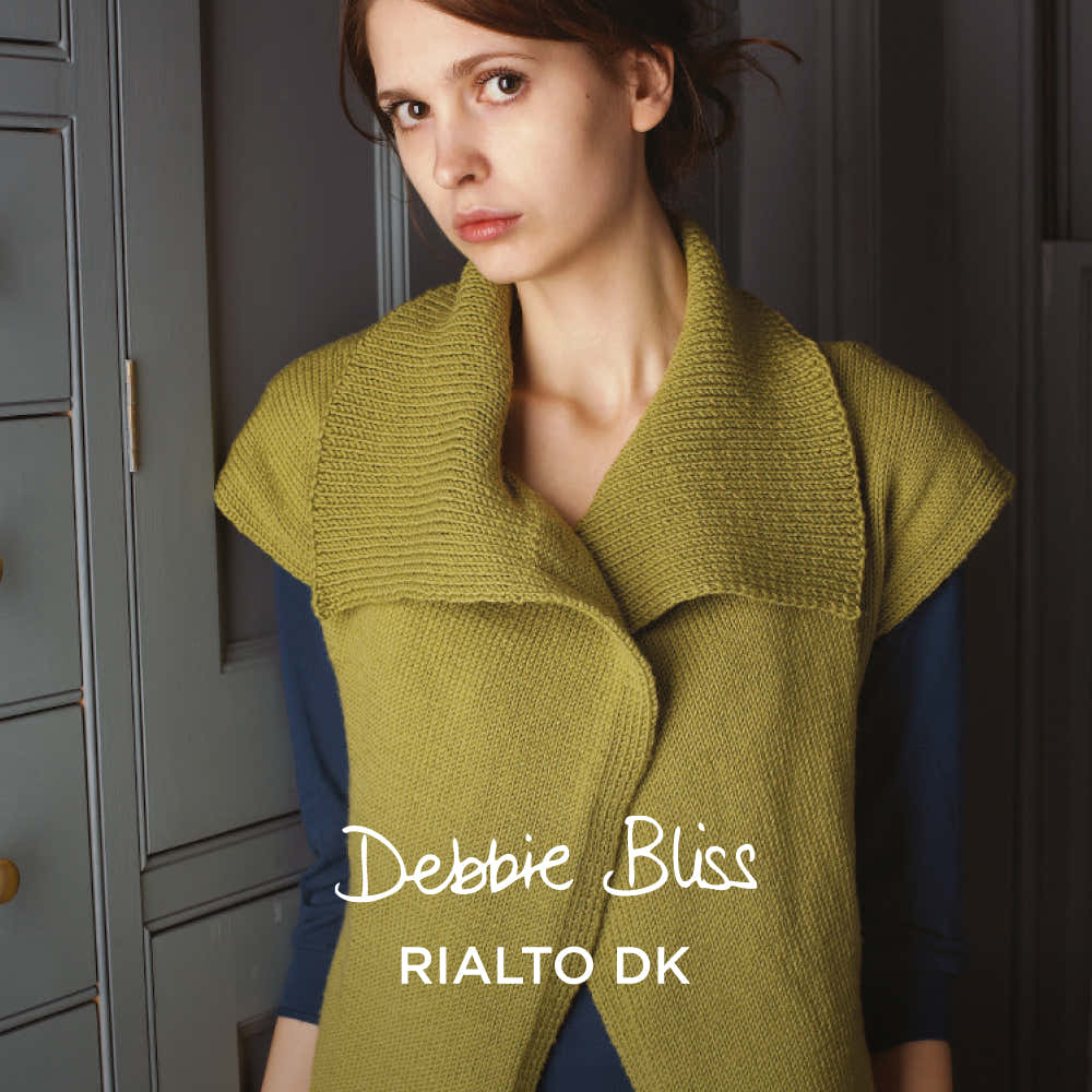 Debbie Bliss Sleeveless Jacket Knitting Pattern