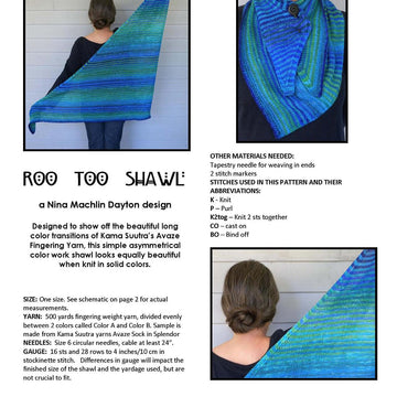 Roo Too Shawl