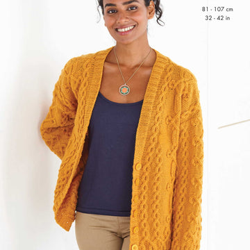Sweater & Cardigan in King Cole Merino Blend DK - 5810 - PDF