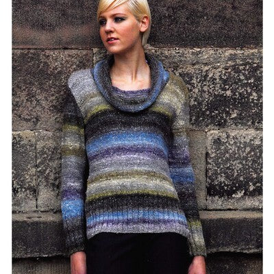 Noro Sweater Jumper Knitting Pattern