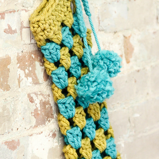 Valley Yarns Kitschmas Stocking Crochet Pattern