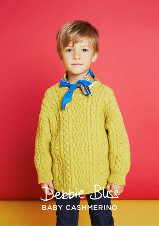 Debbie Bliss Ethan Sweater Knitting Pattern