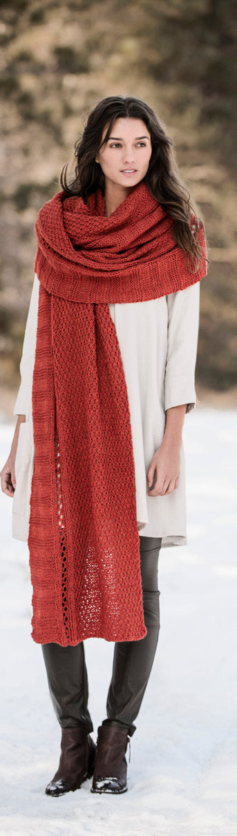 Blue Sky Fibers Endless Wrap Knitting Pattern